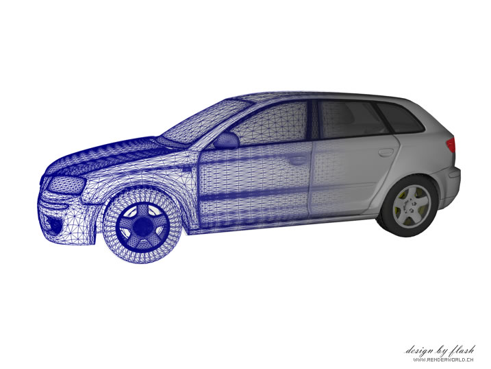 Renderworld Audi A3