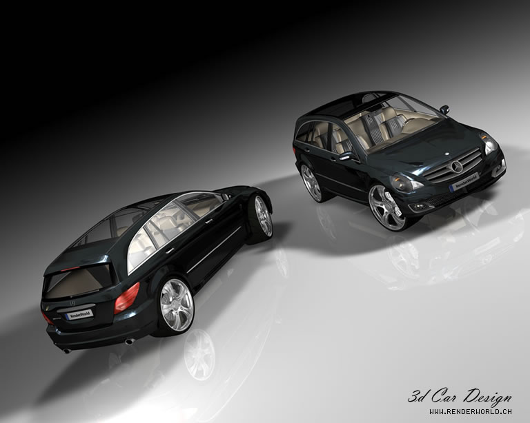 Renderworld Mercedes Benz R-Klasse AMG