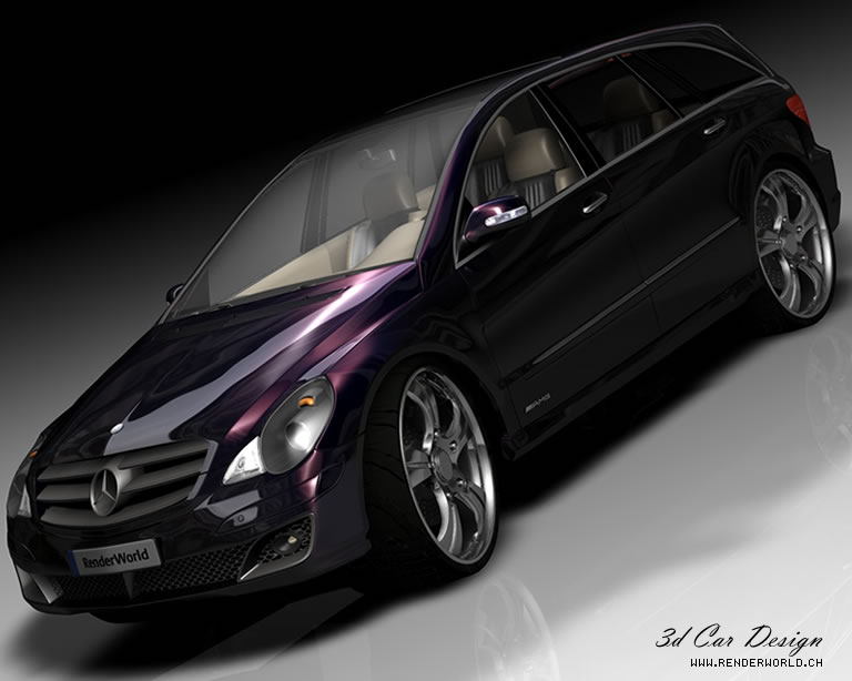 Renderworld Mercedes Benz R-Klasse AMG