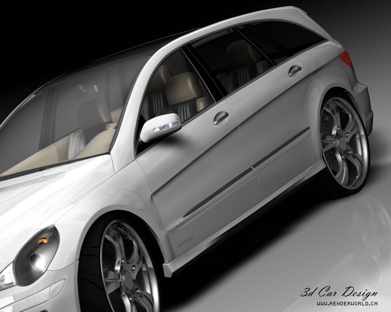 Renderworld Mercedes Benz R-Klasse AMG