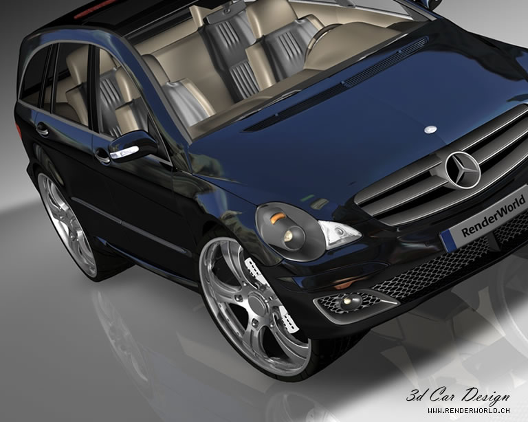 Renderworld Mercedes Benz R-Klasse AMG